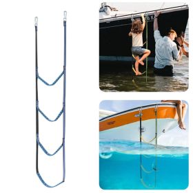 Emergency Tools Rubber Boat Special Boarding Ladder (Color: Blue, Type: 4-Ladder)