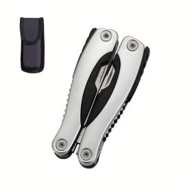 "Survivalist's Essential Pliers Set - Stainless Steel Construction with 12+ Functions" (Color: Silvery camping outdoor special)